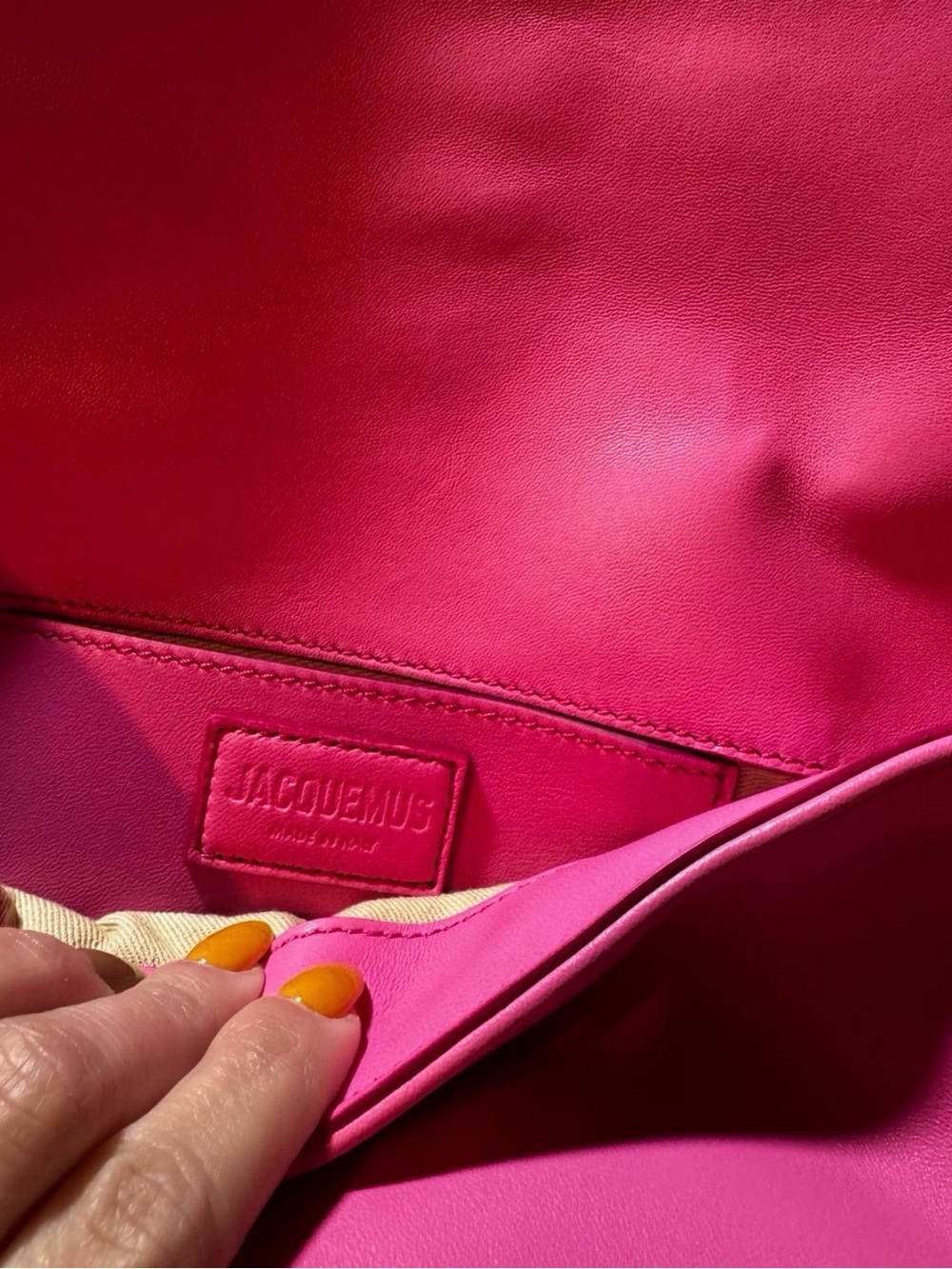 JACQUEMUS LE BAMBIMOU PADDED SHOULDER BAG - Picture 9 of 9